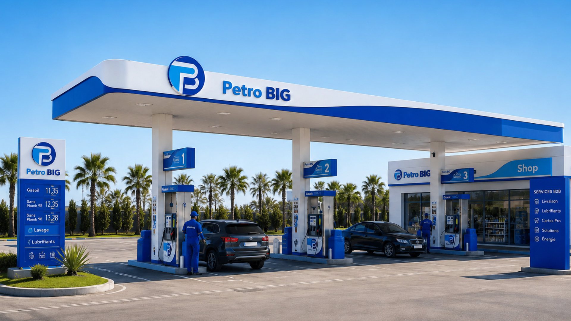 Station et services PETROBIG